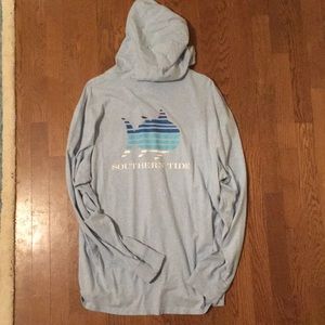 Southern Tide summer thin hoodie t-shirt shirt XXL